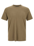 Tom Ford Logo-Embroidered T-shirt — Taupe