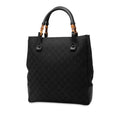 GG Canvas Bamboo Tote
