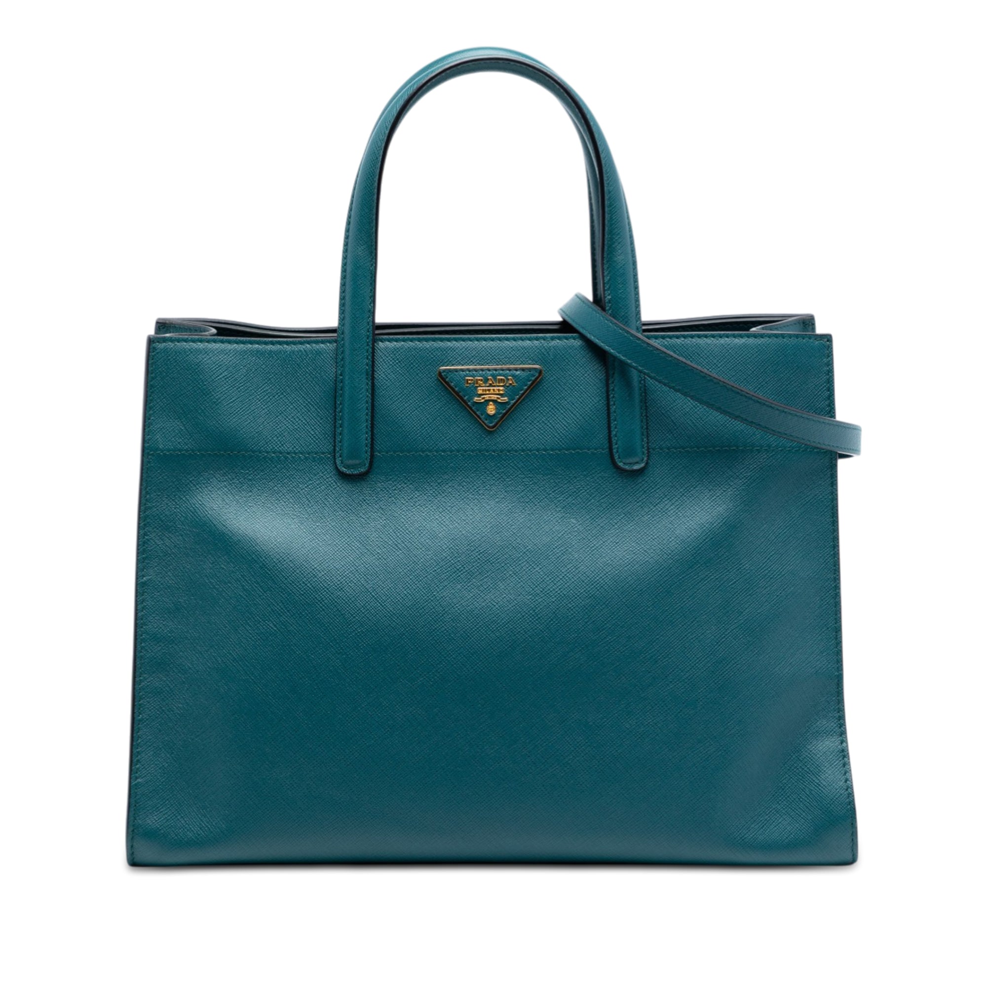Saffiano Soft Triple Pocket Tote