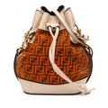 Mini Zucca Suede Mon Tresor Bucket Bag
