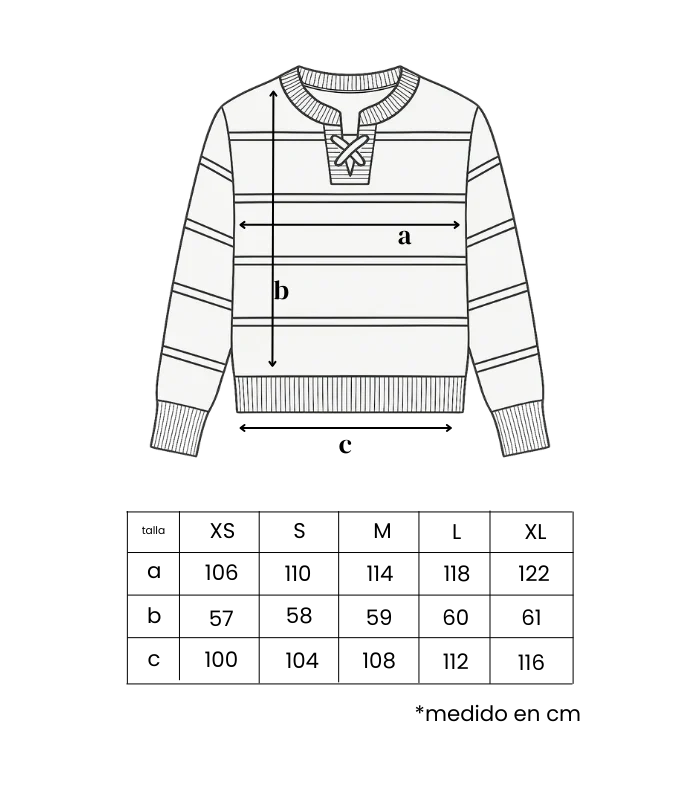 jersey herencia tejida negro ▢