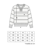 jersey herencia tejida burdeos ▢