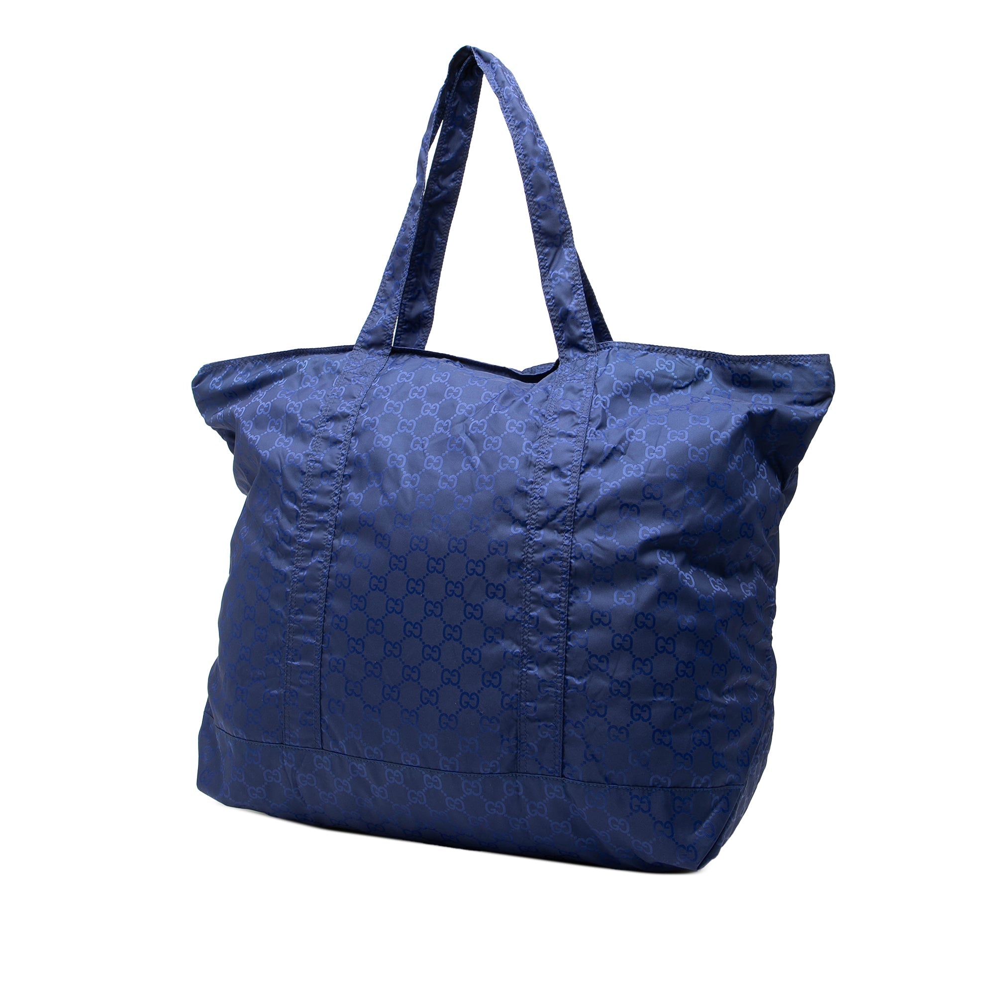 GG Nylon Teddy Bear Folding Tote