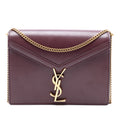 Smooth Calfskin Monogram Cassandra Clasp Bag