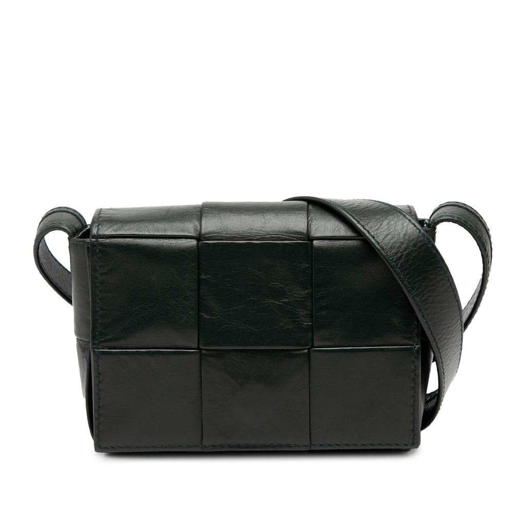 Candy Nappa Intrecciato Cassette Crossbody