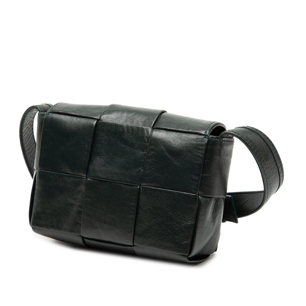 Candy Nappa Intrecciato Cassette Crossbody