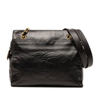 CC Lambskin Chain Tote
