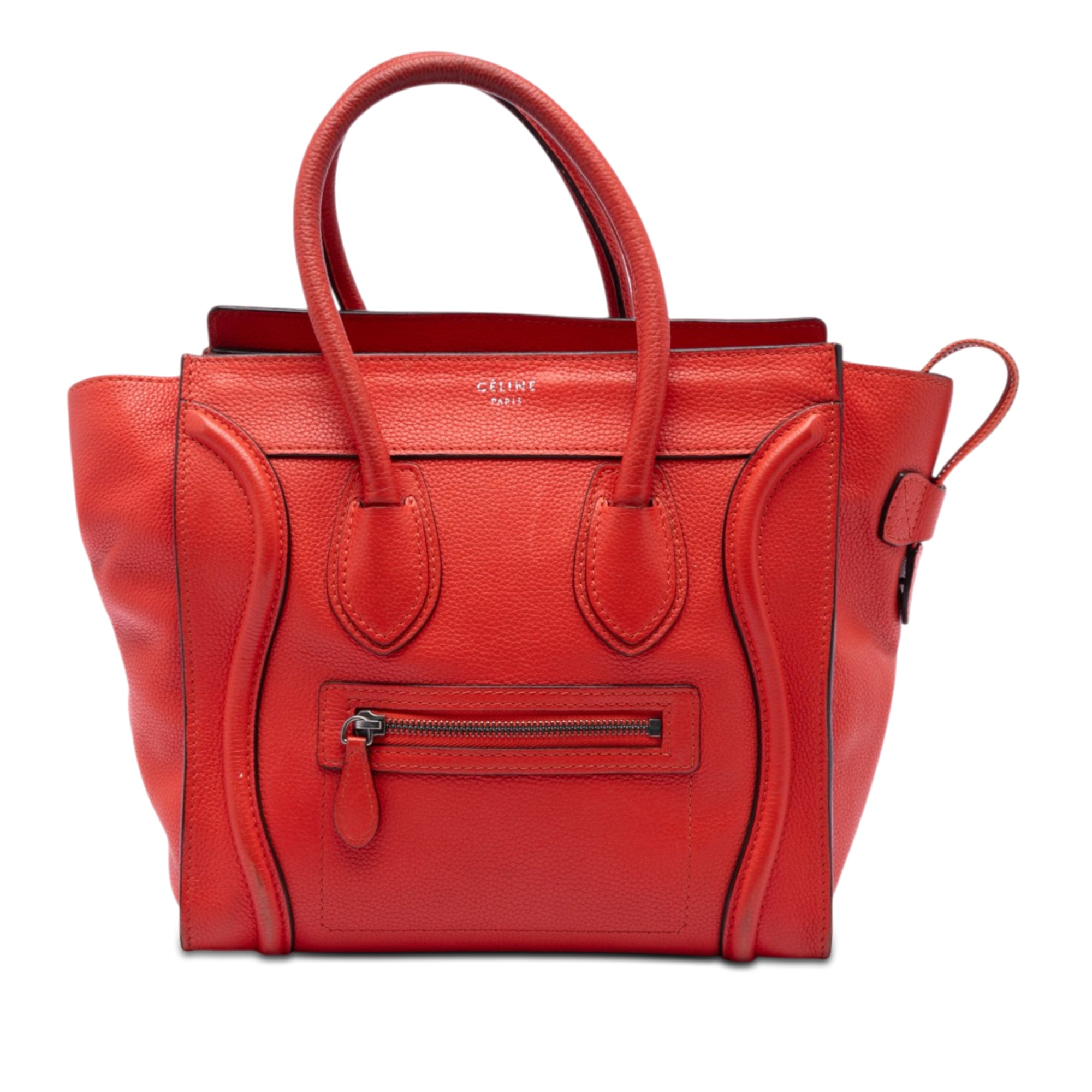 Micro Leather Luggage Tote