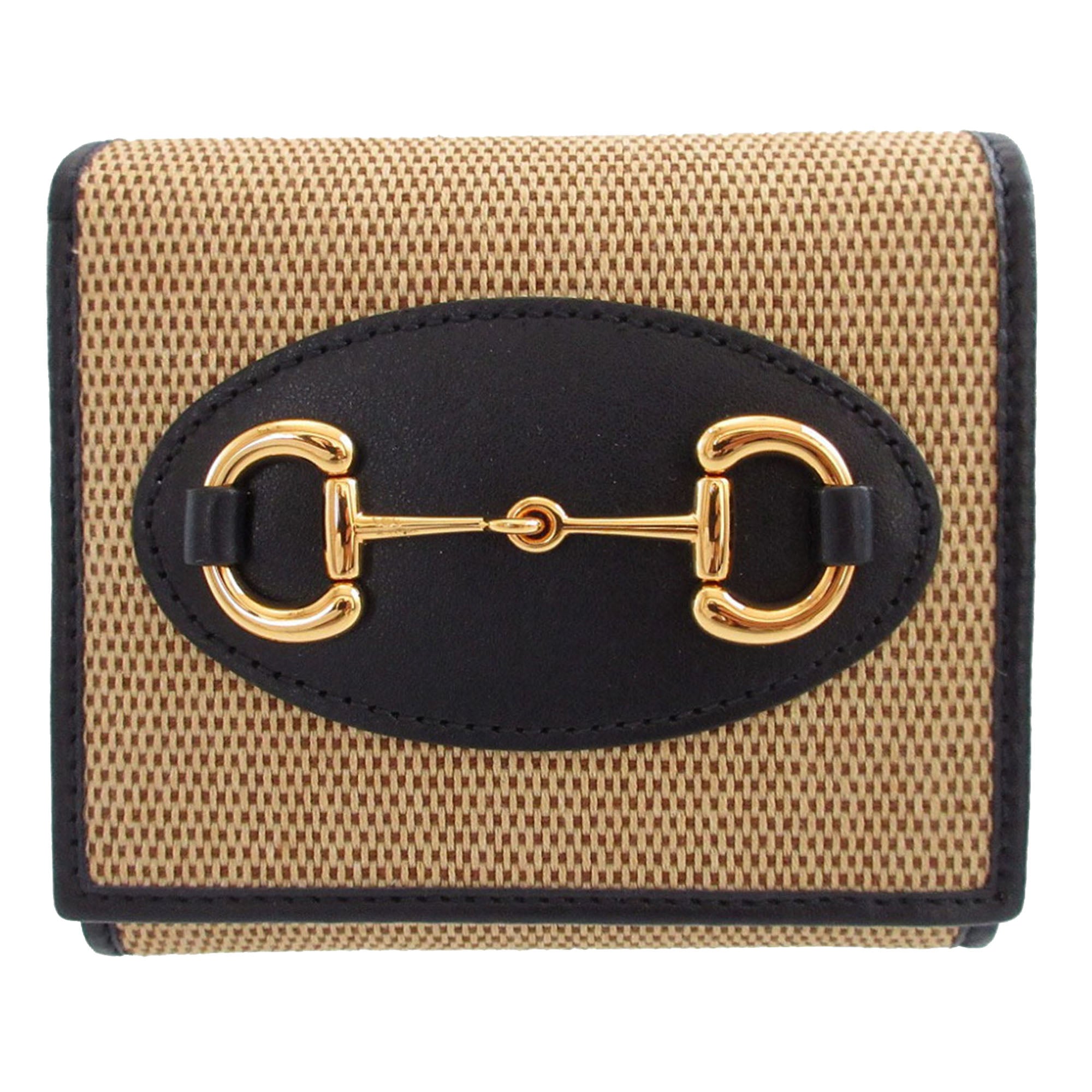 Canvas Horsebit 1955 Bifold Wallet