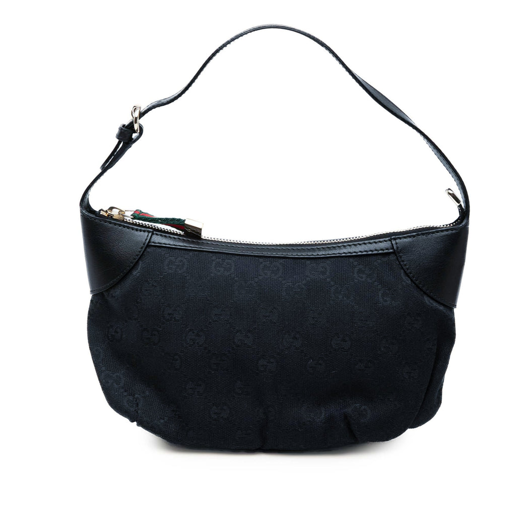 GG Canvas Web Handbag