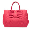 Tessuto Fiocco Bow Tote