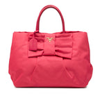 Tessuto Fiocco Bow Tote