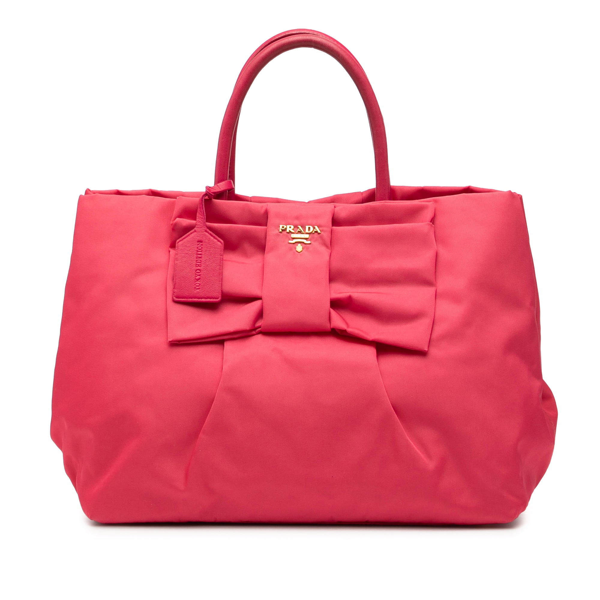 Tessuto Fiocco Bow Tote