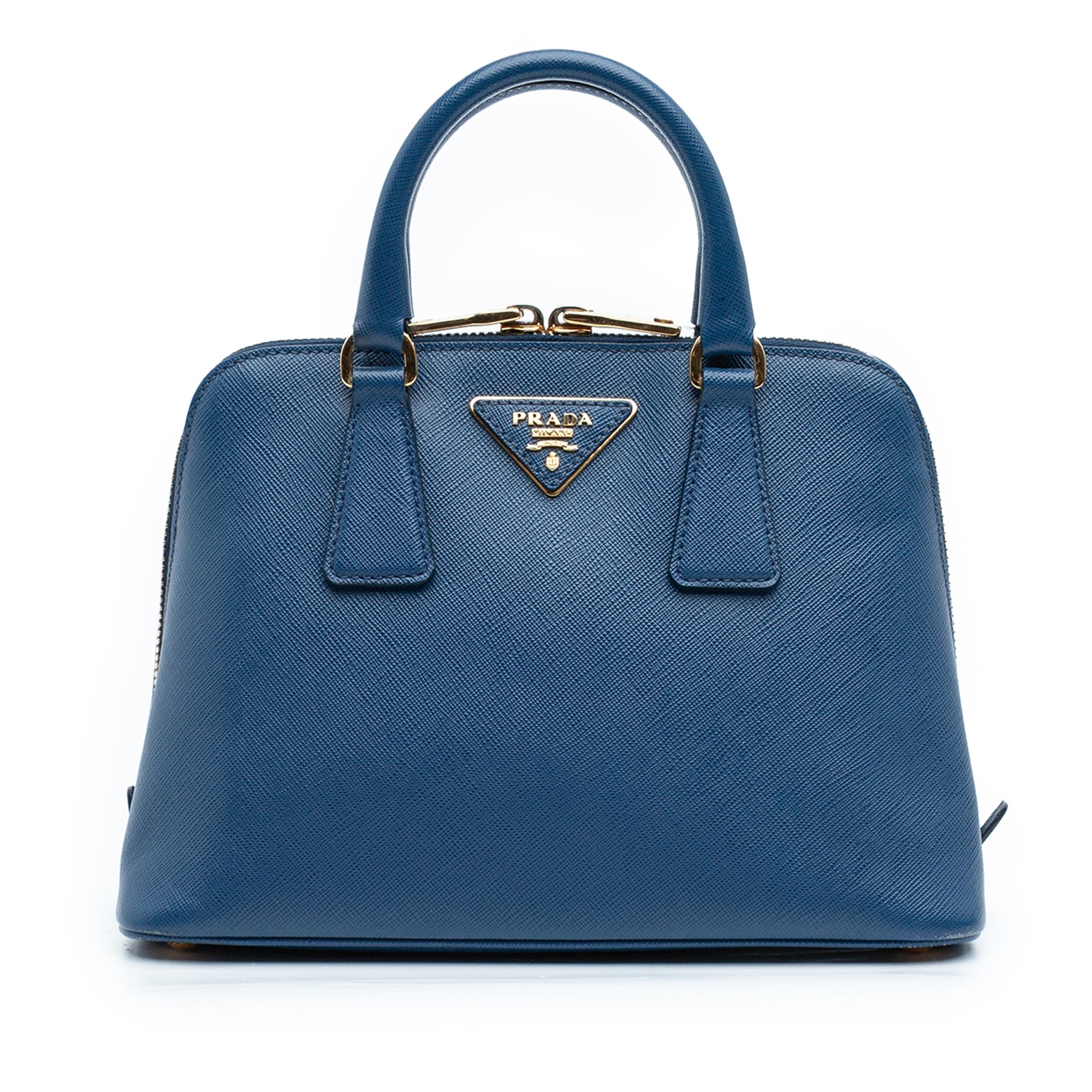 Small Saffiano Lux Promenade Satchel