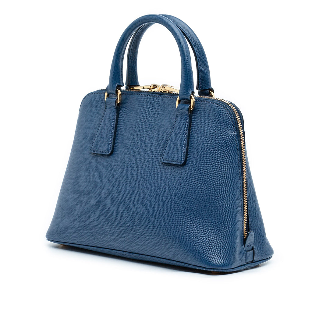 Small Saffiano Lux Promenade Satchel