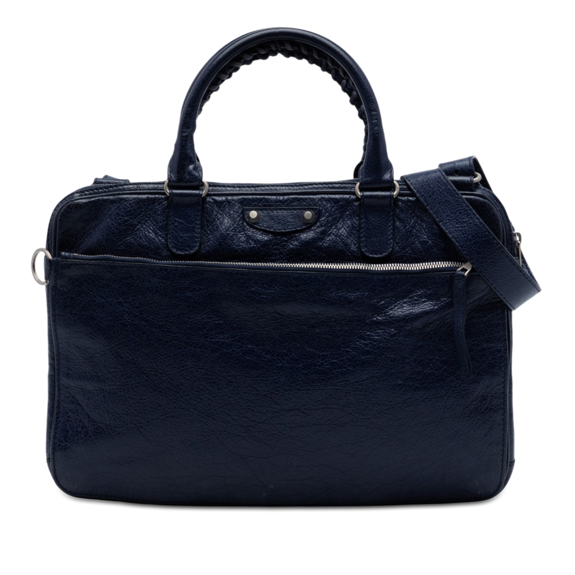Lambskin Motocross Giant 12 Briefcase