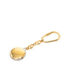 Gold Plated Resin Logo Key Chain