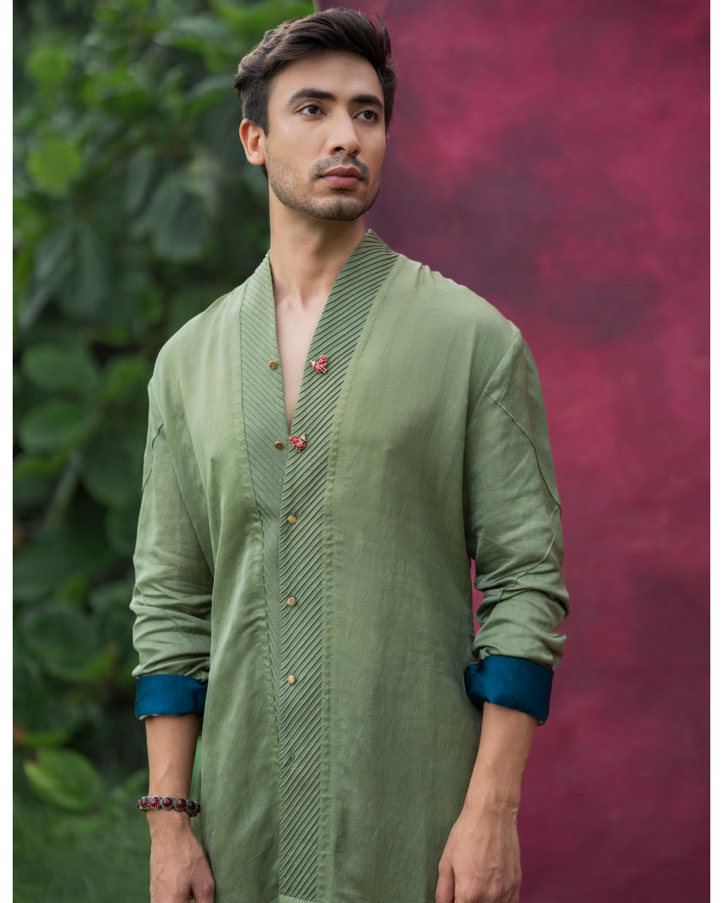 The Sage Kurta Set By KYNAH, Luxury Indian Fashion & Bridal Wear