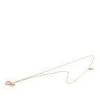 CC Gold Plated Laquered Heart Pendant Necklace