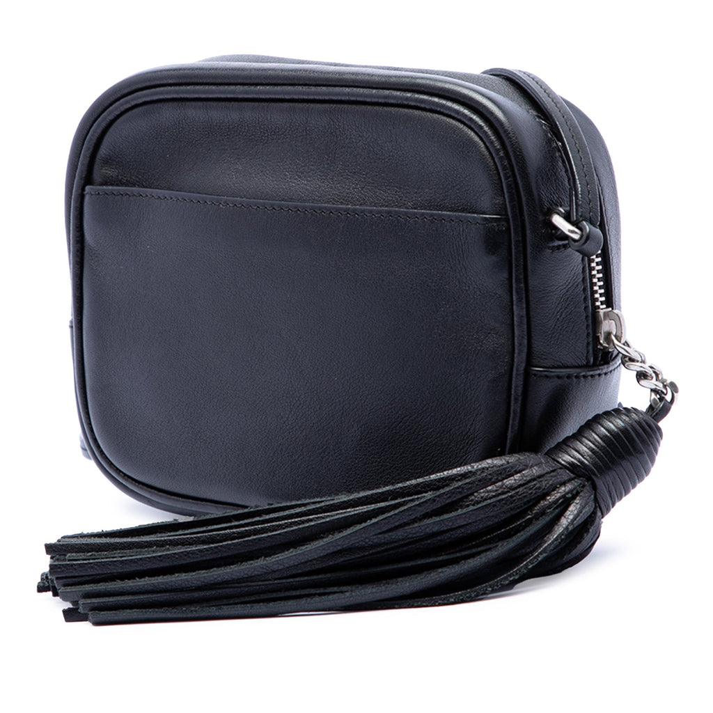 Studded Calfskin Monogram Heart Blogger Crossbody