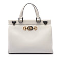 Medium Calfskin Zumi Top Handle Bag