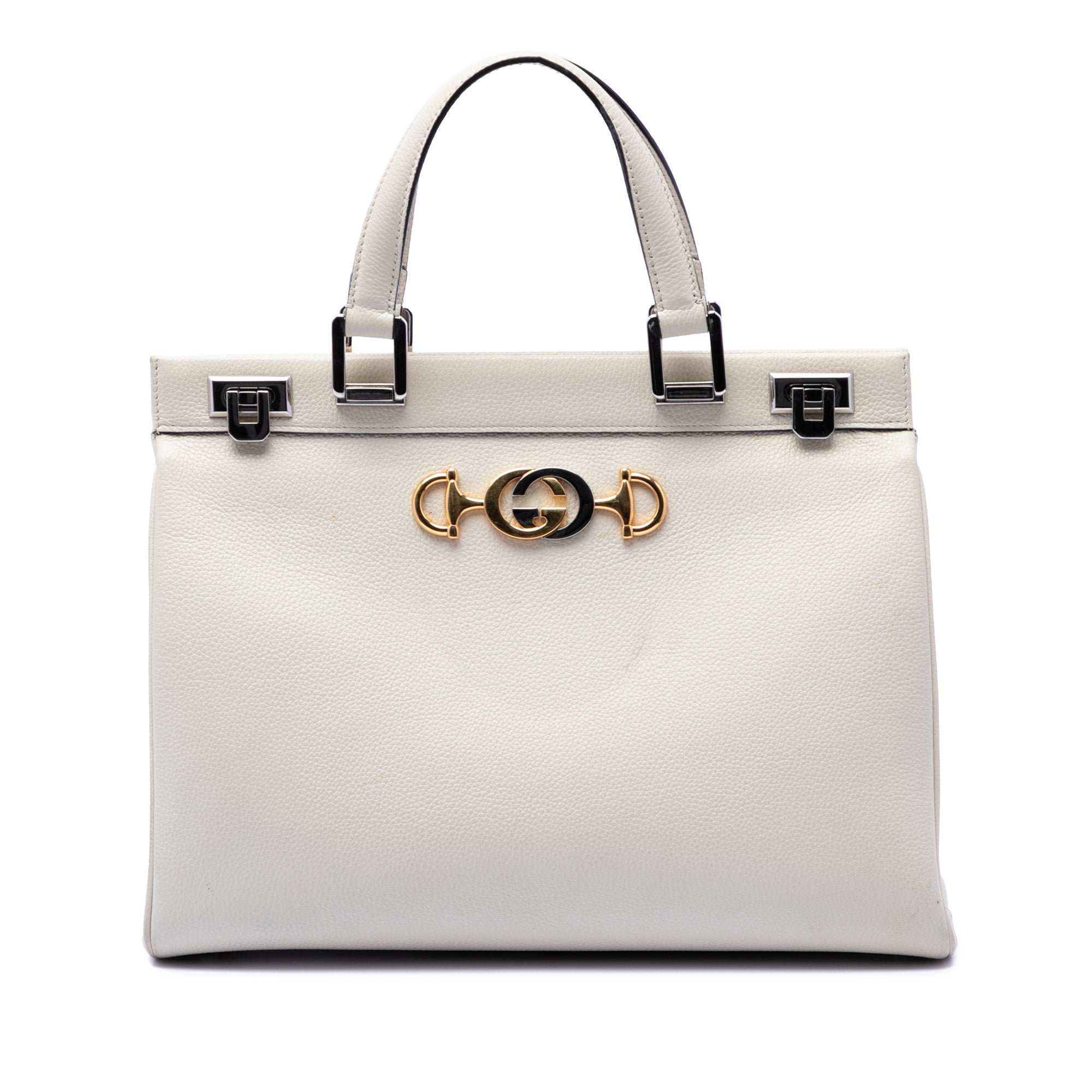 Medium Calfskin Zumi Top Handle Bag