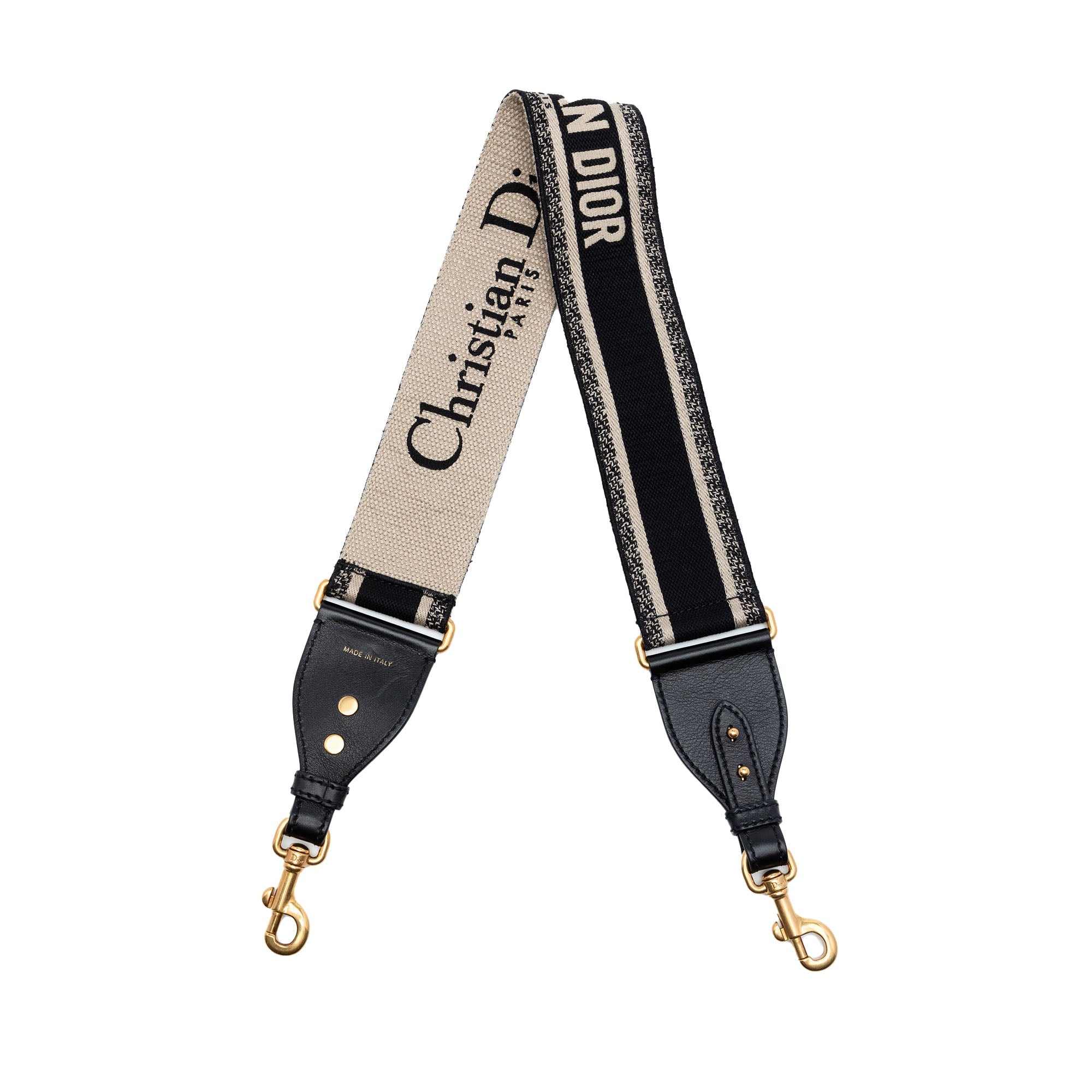 Canvas Logo Embroidered Shoulder Strap
