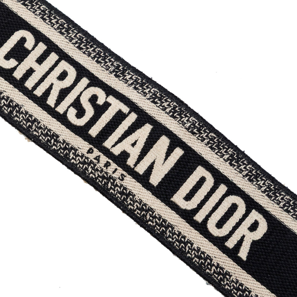 Canvas Logo Embroidered Shoulder Strap