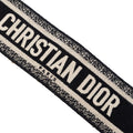Canvas Logo Embroidered Shoulder Strap