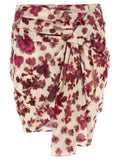 Isabel Marant Ovia Skirt — burgundy