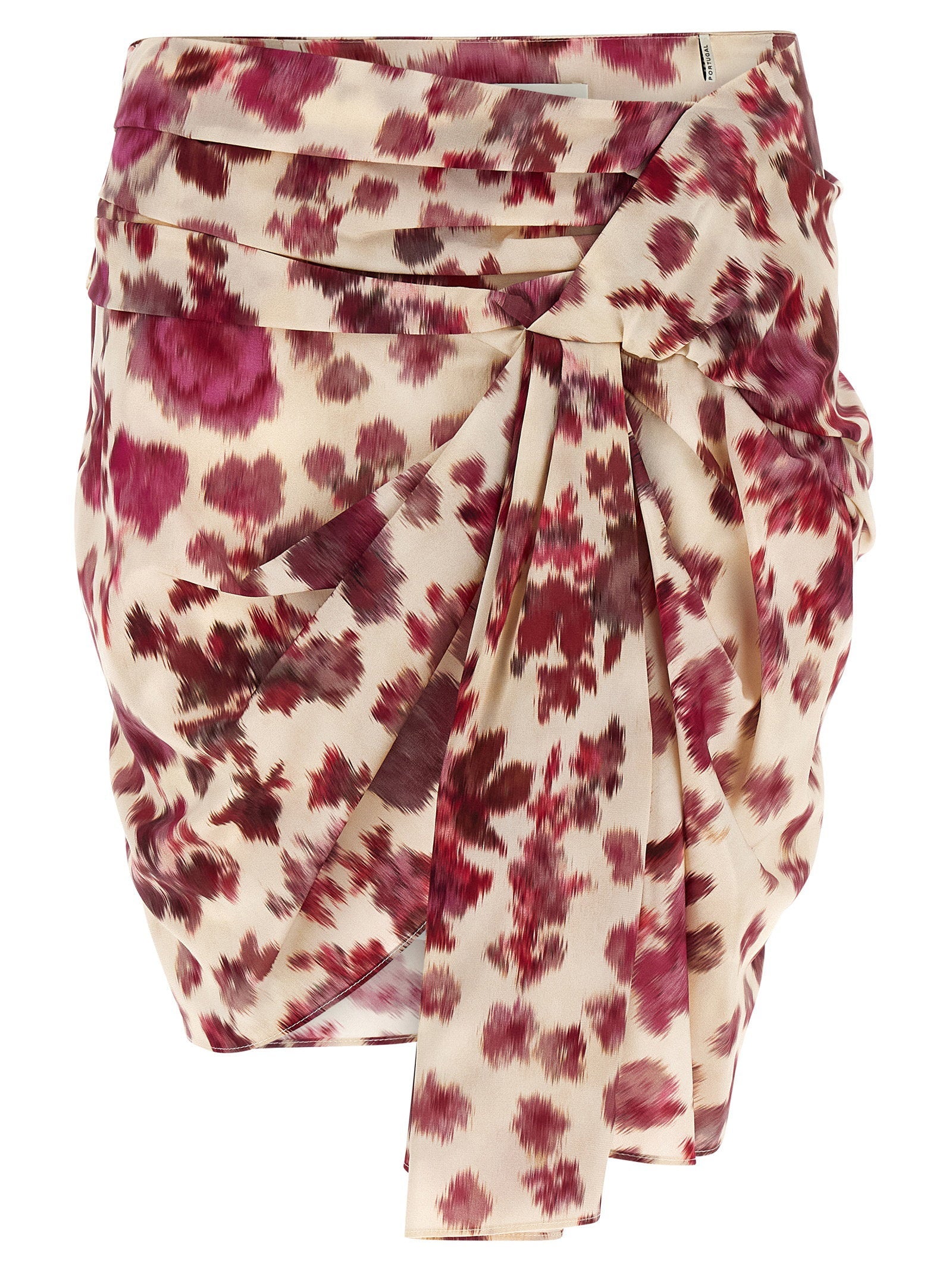 Isabel Marant Ovia Skirt — burgundy