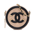 Caviar CC Filigree Round Crossbody