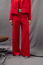 Pantalones Adela rojo