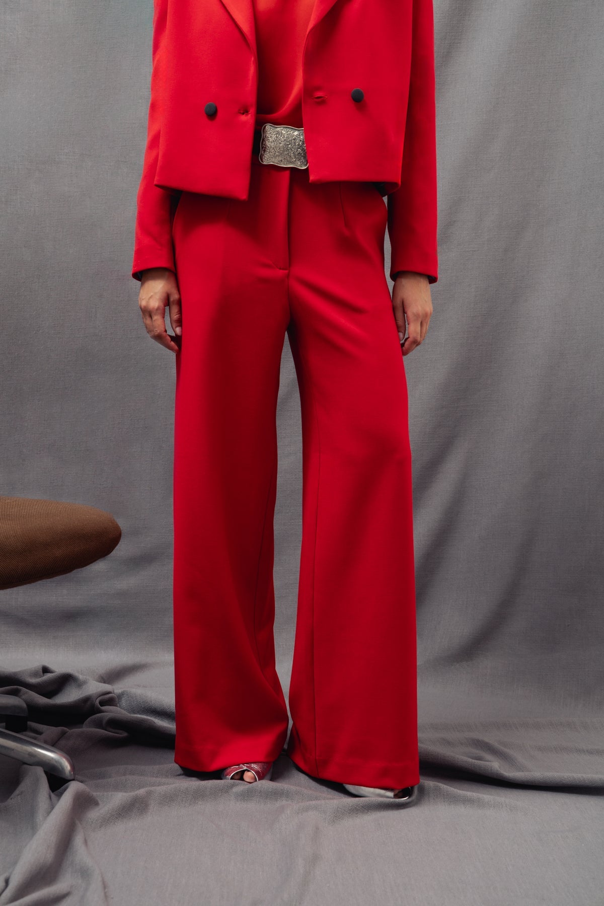 Pantalones Adela rojo