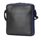 Intrecciato Trimmed Leather Crossbody