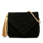 CC Suede Tassel Crossbody
