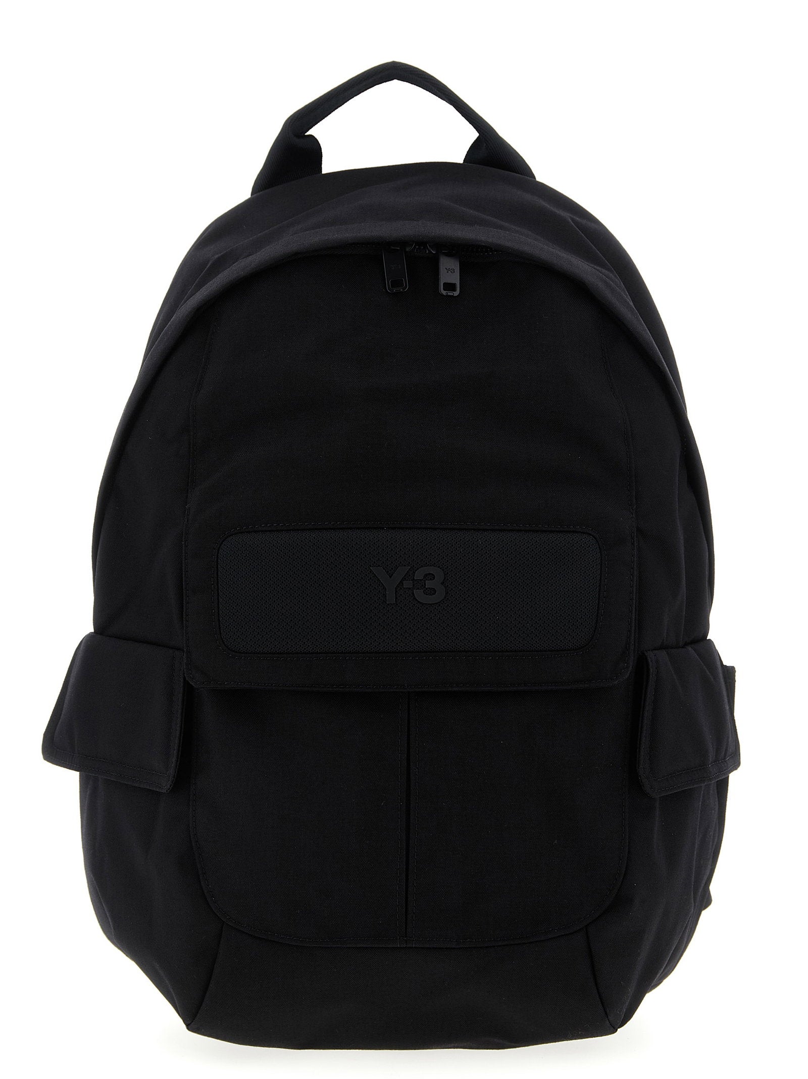 Y-3 Cordura Logo Pocket Backpack — Black