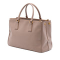 Medium Saffiano Lux Galleria Double Zip Tote