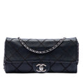 CC Quilted Calfskin Ultra Stitch Wallet On Chain