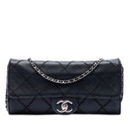 CC Quilted Calfskin Ultra Stitch Wallet On Chain