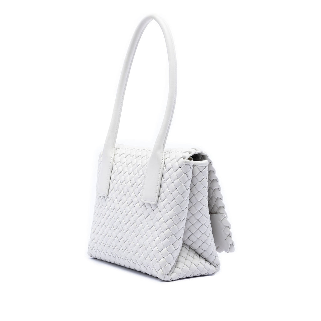 Nappa Intrecciato Patti Shoulder Bag