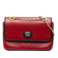 Small Leather Marina Chain Shoulder Bag