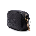Small GG Marmont Matelasse Calfskin Crossbody