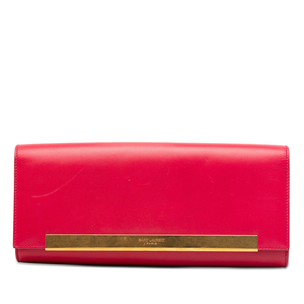 Smooth Calfskin Lutetia Flap Clutch