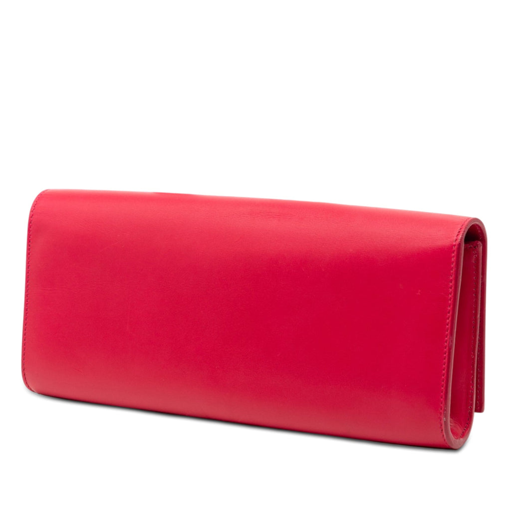 Smooth Calfskin Lutetia Flap Clutch