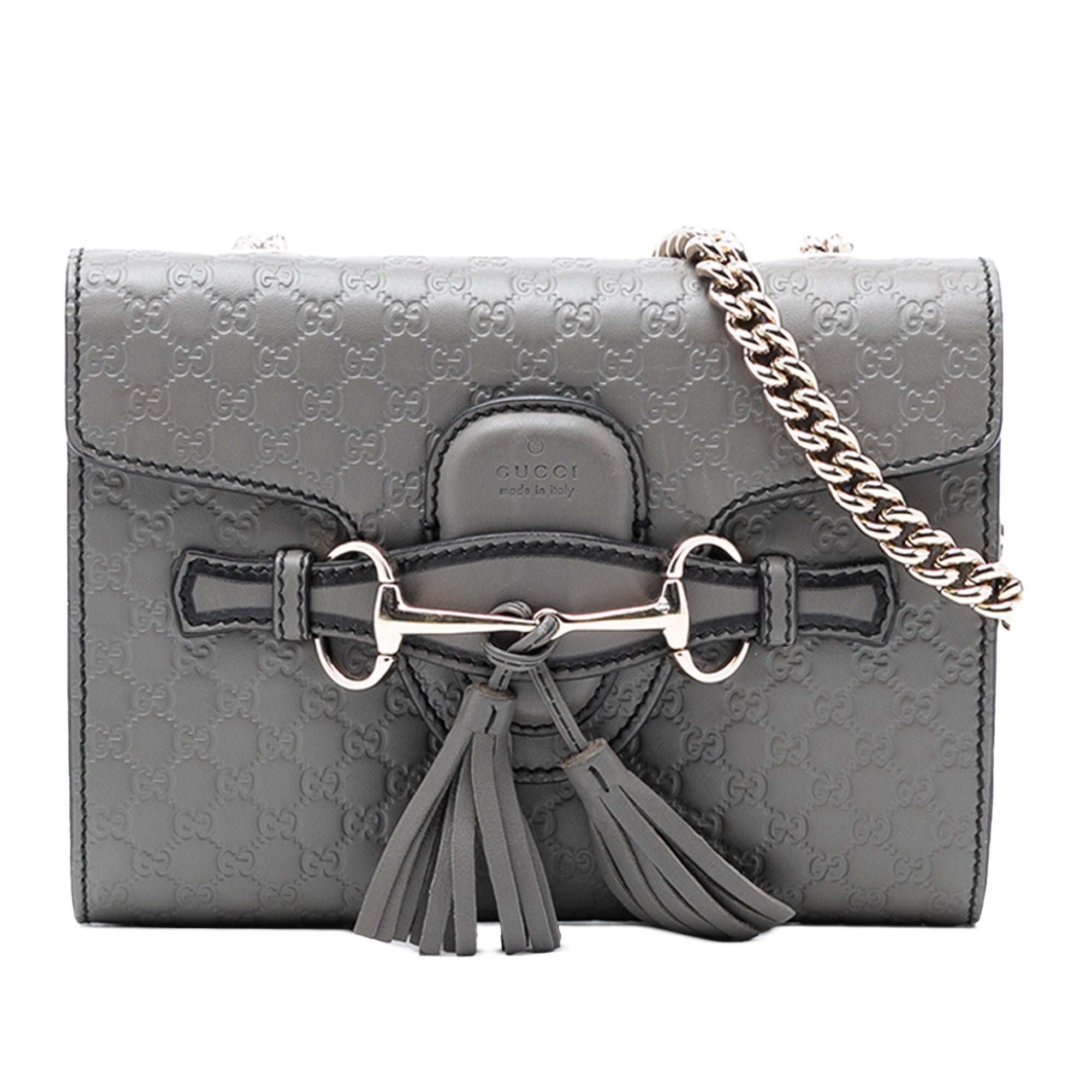 Mini Microguccissima Emily Crossbody