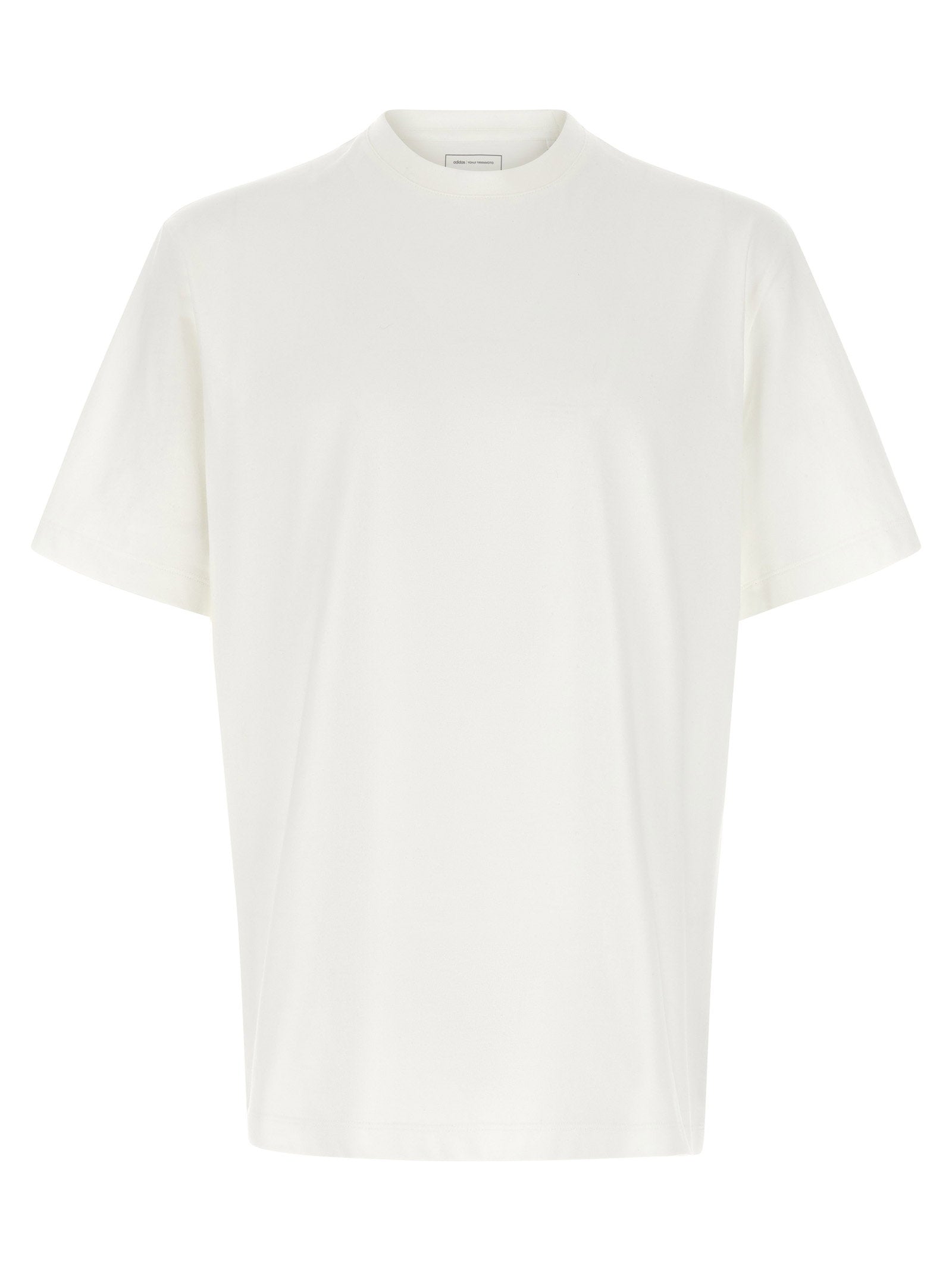 Y-3 Graphic Cotton T-shirt — White