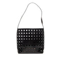 Perforated Leather Shoulder Bag