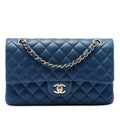 Medium Classic Lambskin Double Flap