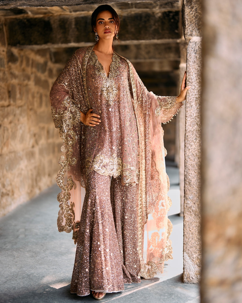 Stella Sharara Set By KYNAH, Luxury Indian Fashion & Bridal Wear